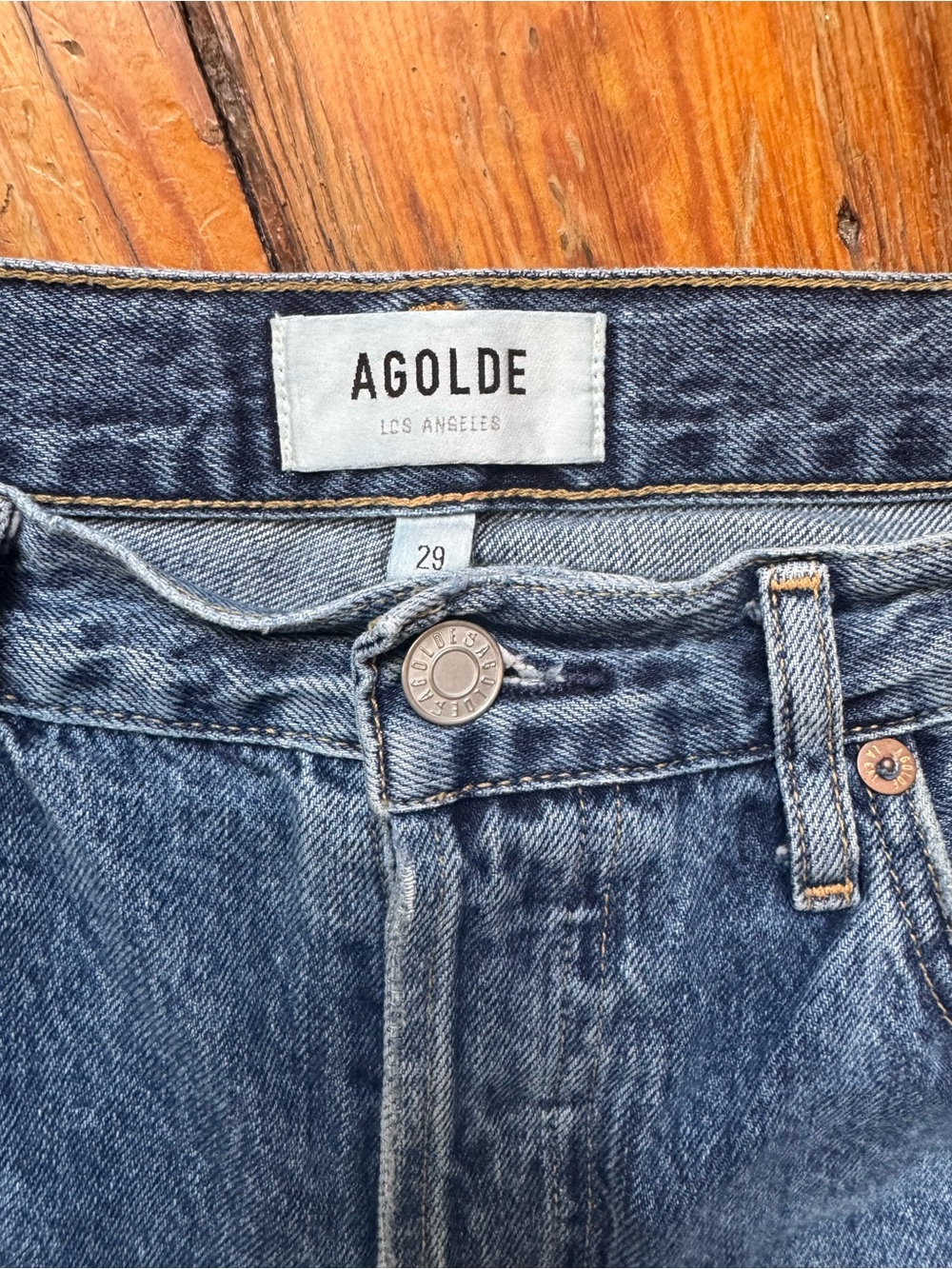AGOLDE Riley High-Rise Jeans